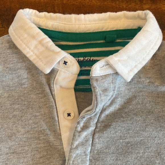 Boys Baby Boden Rugby Top - Picture 3 of 7